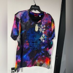 Robert Graham Limited Edition USA T-Shirt 2XL RARE NWT